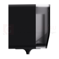 Satino Centerfeed Spender Hyginity, für Midi Papierhandtuchrollen, schwarz, 271x256x282 mm (BxHxT)
